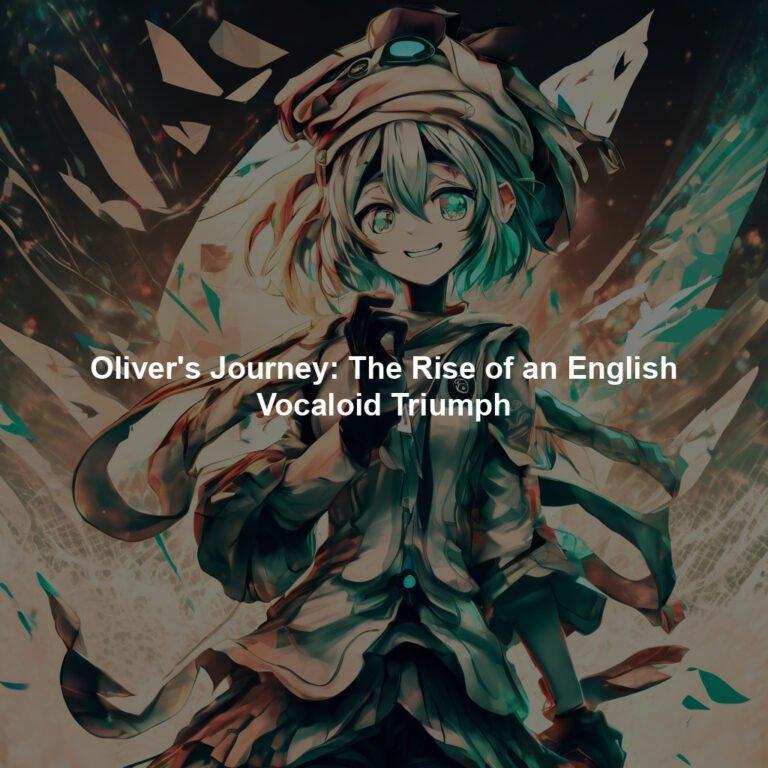 Oliver's Journey: The Rise of an English Vocaloid Triumph