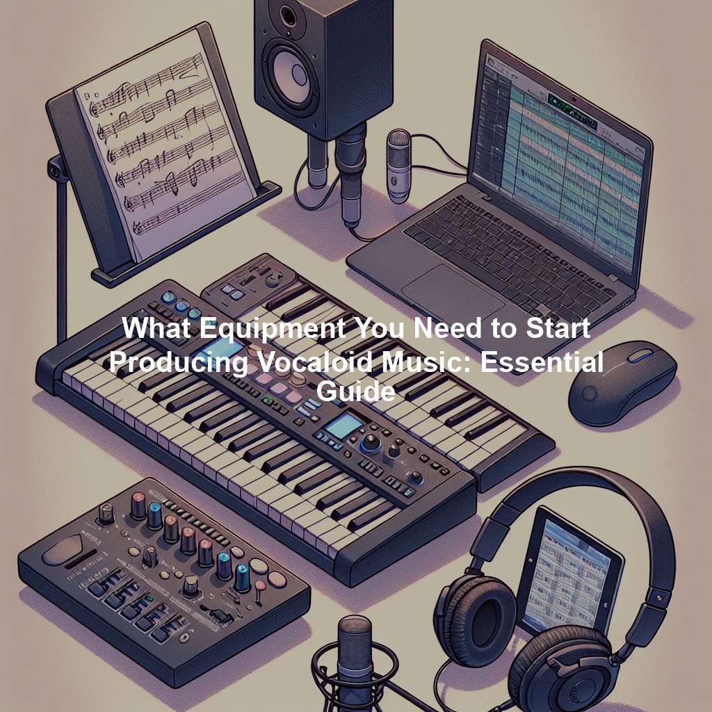 What Equipment You Need to Start Producing Vocaloid Music: Essential Guide